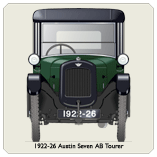 Austin Seven AB Tourer 1922-26 Coaster 2